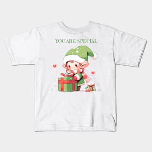 Christmas elf - You are special Kids T-Shirt